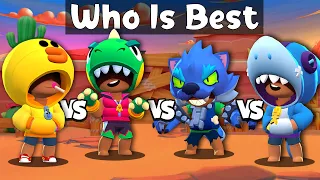 Finding Best LEON? Skin Compare Brawl Stars