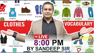 Advance Fashion Vocabulary Words | Daily Use English Words | Spoken English By Sandeep Sir