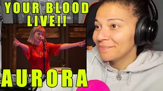 AURORA - Your Blood (Your Blood (Live Debut) [Beijing Meet & Greet] | REACTION