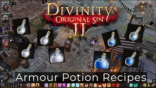 Divinity Original Sin II - Crafting - Armour Potion Recipes