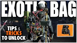 THE DIVISION 2 - HOW TO GET THE NEW EXOTIC BACKPACK ACOSTA GO-BAG & HOW IT WORKS