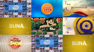 Moldovan Morning and Daytime TV Shows Intros 2021 / Openings Compilation Moldova (HD)