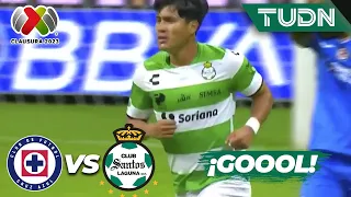 ¡Despierta Santos! GOOL de Medina | Cruz Azul 3-1 Santos | CL2023 Liga Mx - J17 | TUDN