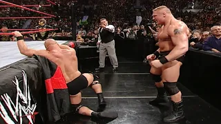 Stone Cold What? Vs Booker T Lumberjack Match 5/13/2002