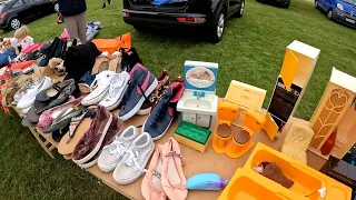 b'lucky weekend car boot finds vlog 102 with monster car boot at great amwell