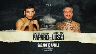 TAF - The Art of Fighting 5 | Francesco Paparo vs Jacopo Lusci | 13/04/24 Allianz Cloud di Milano