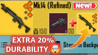 Legendary MK14 Have Extra 20% Durability 🤯 | PUBG METRO ROYALE