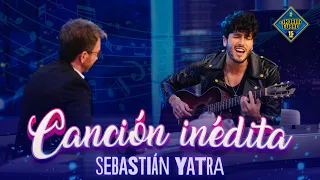 ¡EXCLUSIVA! Sebastián Yatra nos canta una canción compuesta con Pablo López - El Hormiguero