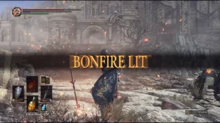 Dark Souls III - Walk to the first Bonfire in Archdragon Peak