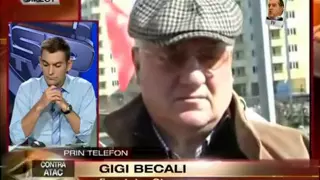 Mitică Dragomir și Gigi Becali se înjură la GSP TV