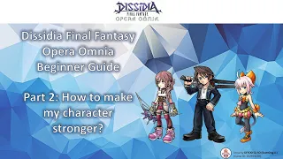 A Beginner's Guide to DFFOO: Power-Up Your Character