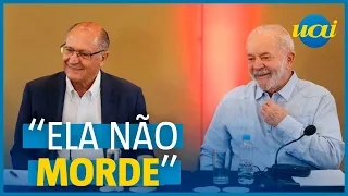 'Alckmin foi presidente e não quis sentar na minha cadeira', diz Lula