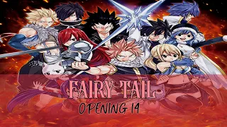 Fairy Tail OP 14 - Yakusoku no Hi - ENG|ROM|KAN LYRICS