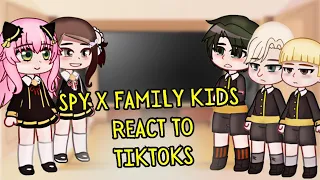 Spy x family kids react to themselves + Forgers | Gacha club | Spy x family react 🤍