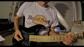 AC/DC - You Shook Me All Night Long (guitar solo cover)