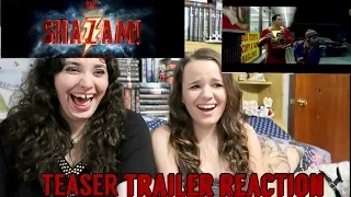 SHAZAM TEASER TRAILER REACTION