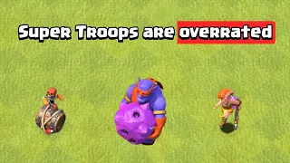 DIY Super Troops VS Real Super Troops | Clash of Clans