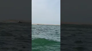 Entraînement off-shore dans les passes du bassin d'Arcachon