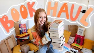 HUGE BOOK HAUL ...even though I should be on a book buying ban 🙃