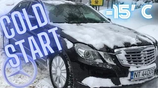 Mercedes cold start