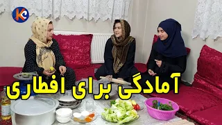 امروز پکوره برای افطار پخته کردیم 😋