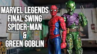 2023 Hasbro Marvel Legends No Way Home Wave Final Swing Spider-Man & Green Goblin Figures! POSING!
