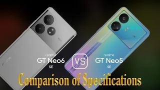 Realme GT Neo6 SE vs. Realme GT Neo5 SE: A Comparison of Specifications
