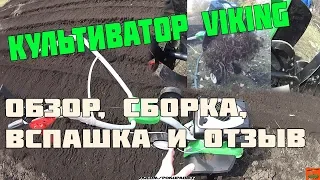 Культиватор VIKING / ОБЗОР, СБОРКА, ВСПАШКА И ОТЗЫВ.