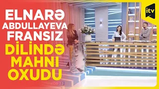 Elnarə Abdullayeva fransız dilində mahnı oxudu