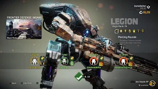 Titanfall 2 Frontier Defense Insane Black Water Canal As Legion