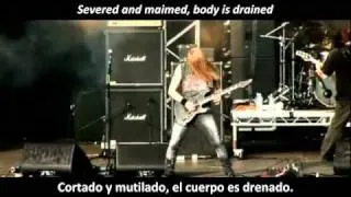 Bloodbath - Mass Strangulation LIVE HQ (Subtitulos Español Lyrics) (Bloodstock 2010)