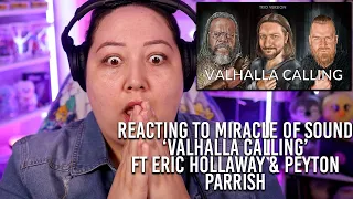 Reacting to 'Valhalla Calling' Miracle Of Sound ft. Eric Hollaway & Peyton Parrish #reaction