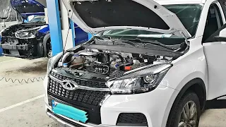 Chery tiggo 4 монтаж ГБО