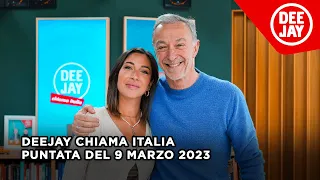 Deejay Chiama Italia - Puntata del 9 marzo 2023 / Ospite Elisa True Crime