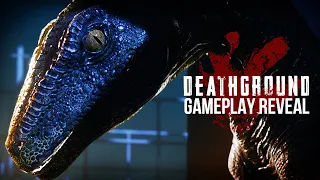 New Deathground GAMEPLAY!! Dinosaur Horror Game! | Deathground