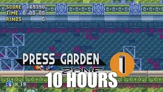 Sonic Mania - Press Garden Zone Act 1 Extended (10 Hours)