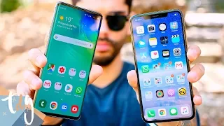 EL DUELO DEFINITIVO: Samsung Galaxy S10+ vs iPhone XS Max