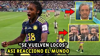 EL MUNDO REACCIÓNO ASI a la VICTORIA HISTORICA DE COLOMBIA VS ALEMANIA 2-1 "SE VUELVEN LOCOS"