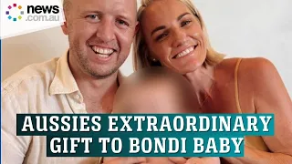 Aussies’ extraordinary gift to Bondi baby as hundreds of thousands of dollars raised