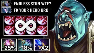 CANCER HERO MID IS BACK Endless Stun Ogre Magi vs Tinker 1 Combo Delete Most Broken Hero 7.30 Dota 2