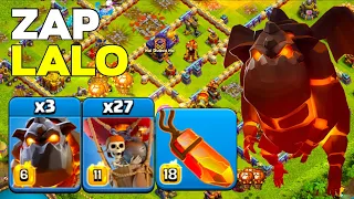 Consistent Carnage: TH16 Zap LALO Strikes Again in Legend League! Clash of Clans