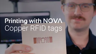 Voltera NOVA: Printing Copper RFID Tags
