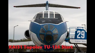KAI31 Tupolev TU-134 COLD AND DARK START (Prepar3D)