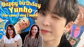HAPPY BIRTHDAY YUNHO! Draw My Life + log_1 DAY VLOG + FanCams & Compilations Reaction