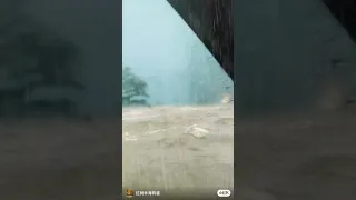 Потоп в Китае #китай #погода #море