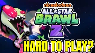 Nickelodeon All Star Brawl The Hardest Character To Master? + Invader Zim Spotlight