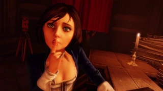 BioShock adorable Elizabeth and booker scene