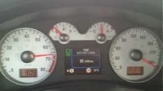 Fiat Stilo Abarth 0-250 km/h