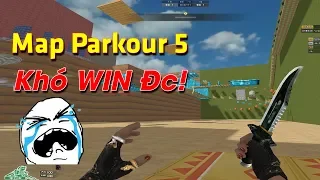 Map Parkour 5 Tự Chế, Khó Đến Không Thể WIN Được!