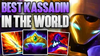 BEST KASSADIN IN THE WORLD INSANE SOLO CARRY GAMEPLAY! | CHALLENGER KASSADIN MID GAMEPLAY | 13.18